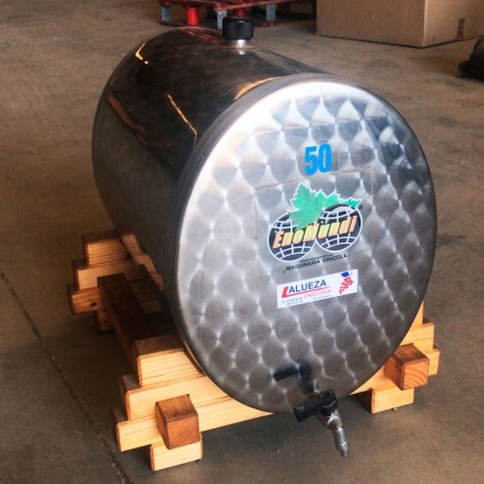 DEPOSITO INOX 50 LITROS SOPORTE