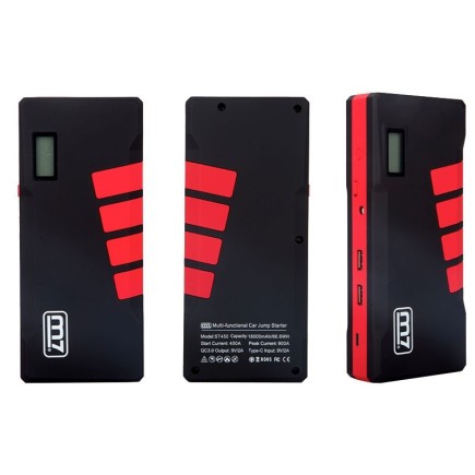 Mini arrancador multifunciónal 12 V (900 PA, 18000 mAh)