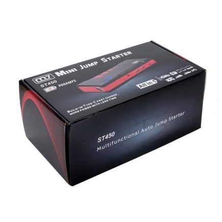 Mini arrancador multifunciónal 12 V (900 PA, 18000 mAh)