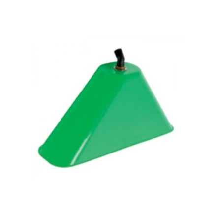 CAMPANA RECTANGULAR CON CODO Y BOQUILLA