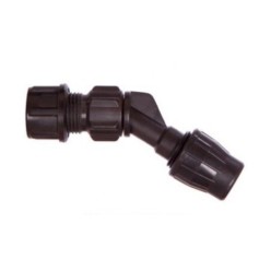 CODO FIBRA CON BOQUIILLA PARA LANZA