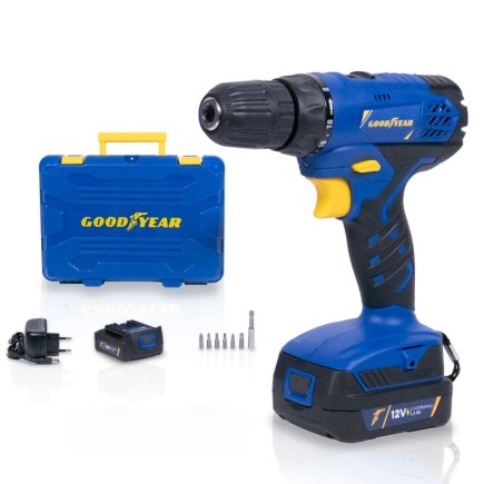 TALADRO CON BATERIA GOOD YEAR