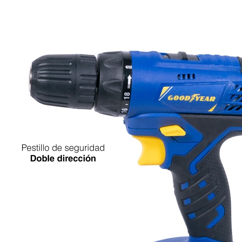 TALADRO CON BATERIA GOOD YEAR