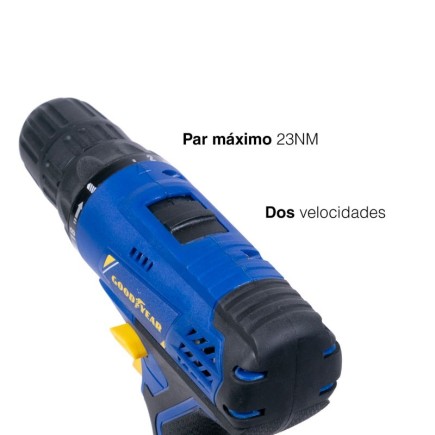 TALADRO CON BATERIA GOOD YEAR