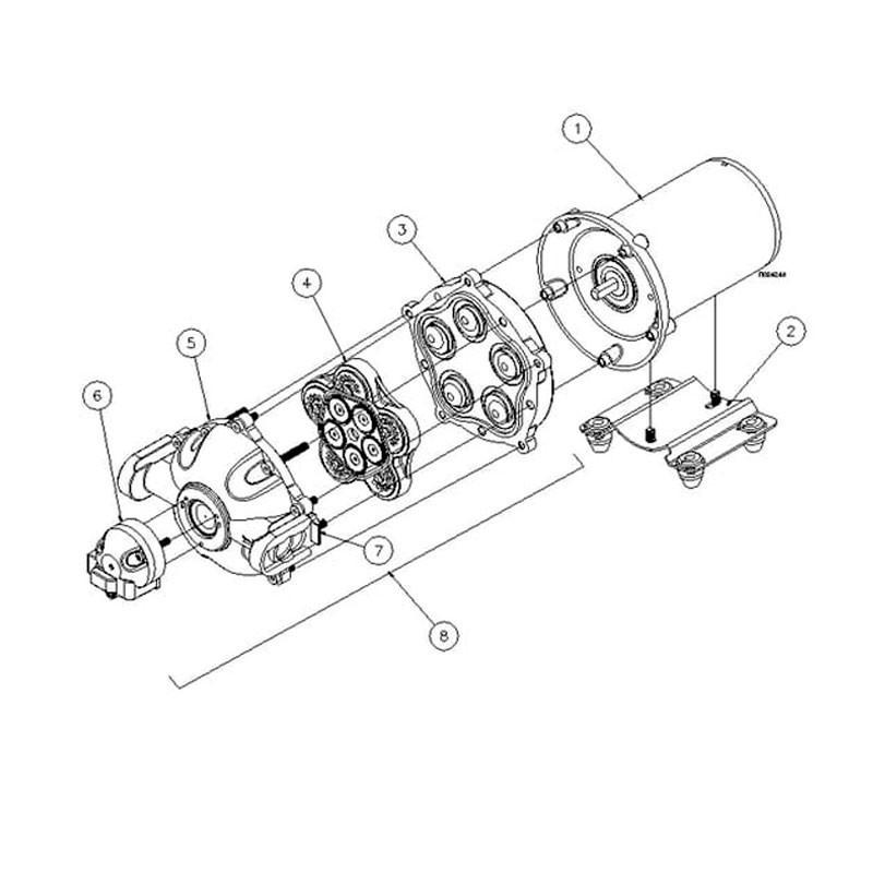 Bomba 11,3 lpm 12v Nstar