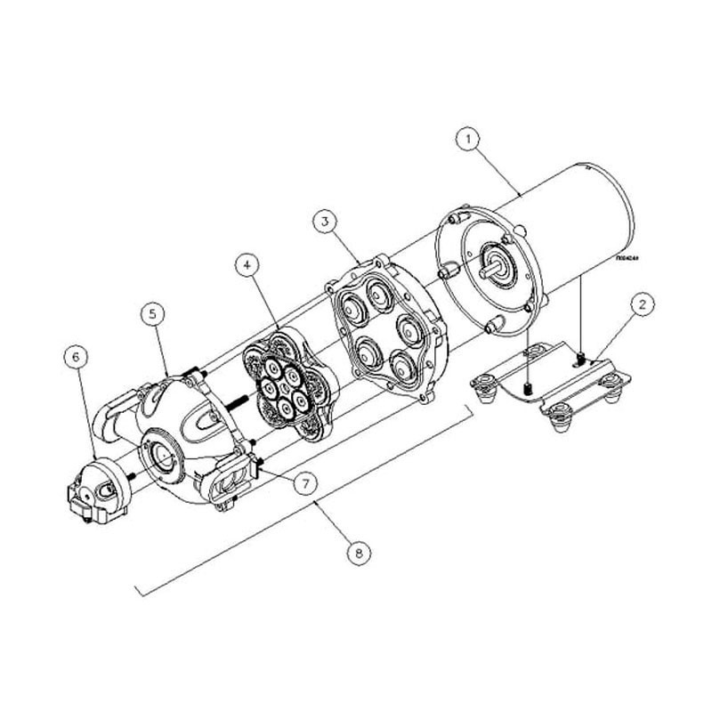 Bomba 15,1 lpm 12v Nstar