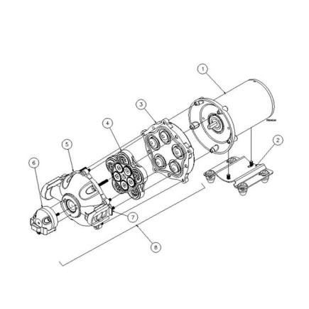 Bomba 22,7 lpm 12v Nstar