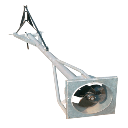 BATIDOR DE ESTIÉRCOL CON SISTEMA DE ALZAMIENTO HIDRÁULICO EURO-TLM