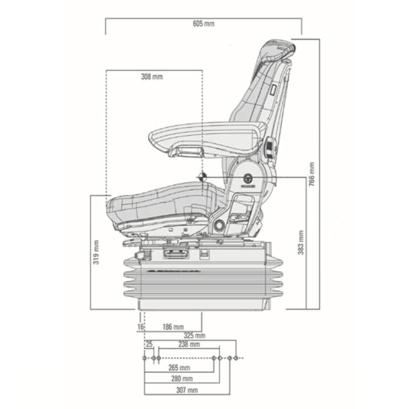 ASIENTO MAXIMO PROFESIONAL GRAMMER