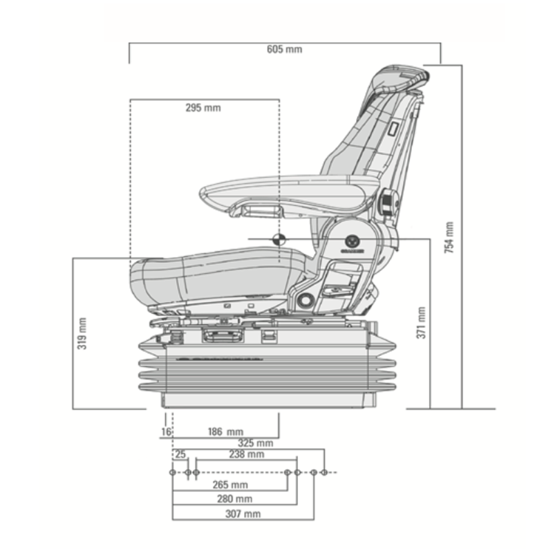 ASIENTO COMFORT PLUS GRAMMER