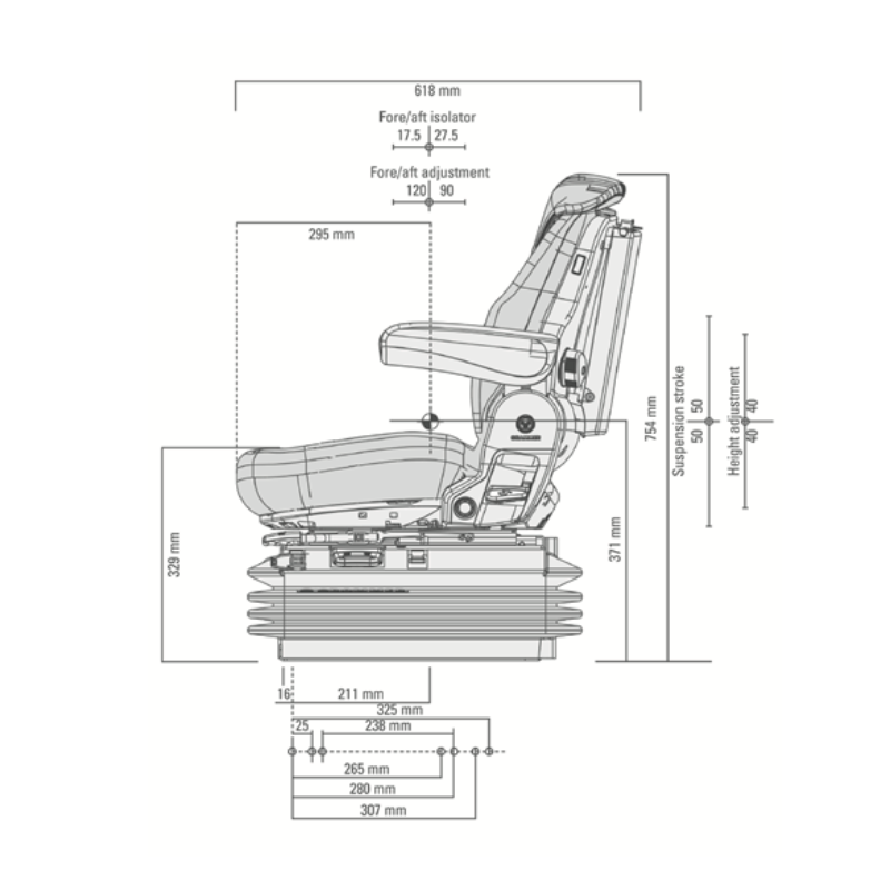ASIENTO MAXIMO COMFORT GRAMMER