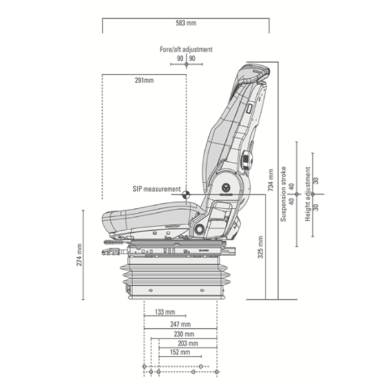ASIENTO COMPACTO COMFORT/BASIC W GRAMMER