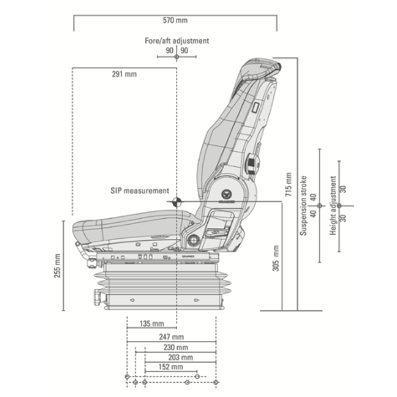 ASIENTO COMPACTO COMFORT/BASIC W GRAMMER