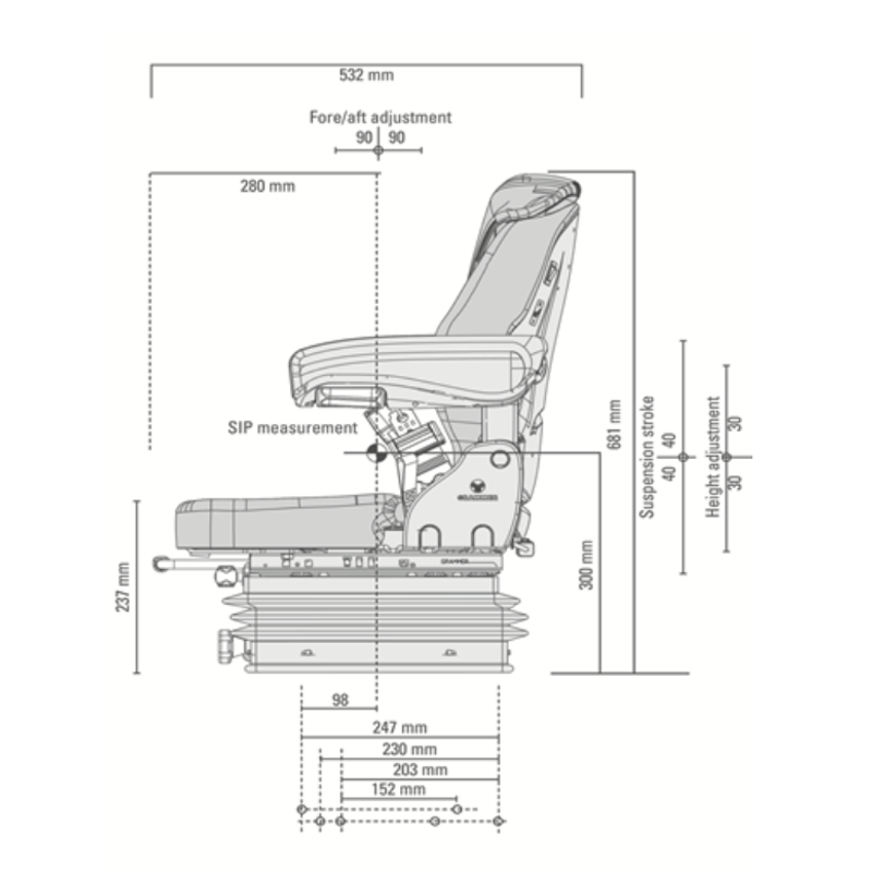 ASIENTO COMPACTO COMFORT/BASIC S GRAMMER