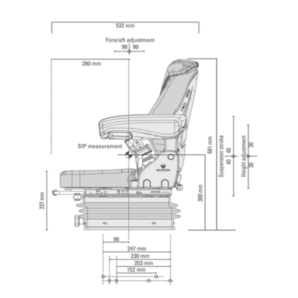 ASIENTO COMPACTO COMFORT/BASIC S GRAMMER
