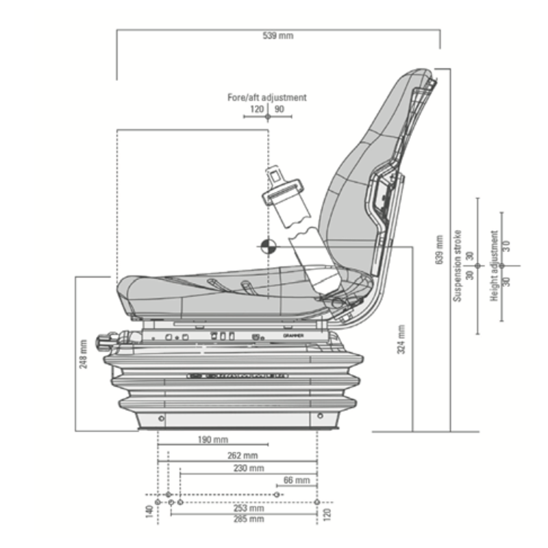 ASIENTO COMPACTO BASIC XM GRAMMER