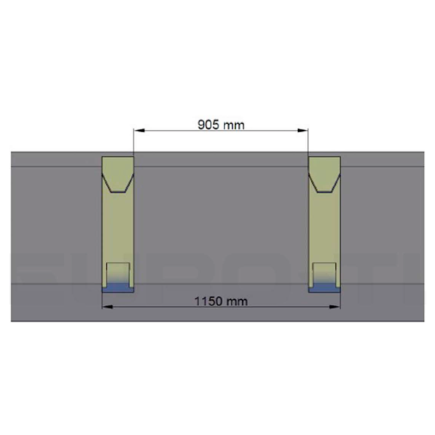 ENGANCHE TRACTOR RECTO-TENÍAS/ LOPEZ GARRIDO/ CASTILLERO EURO-TLM