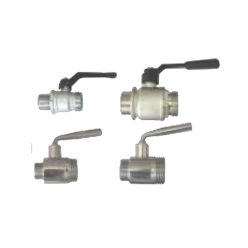 VALVULA DE ROSCA MACHO A ENOLÓGICO EN LATON CROMADO/ACERO...