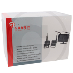 Sistema de vídeo 9" con 4 camaras GRANIT 2