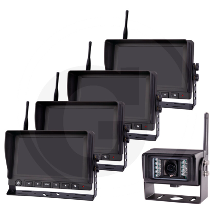 Sistema de cámaras 7" Multi-Monitor GRANIT