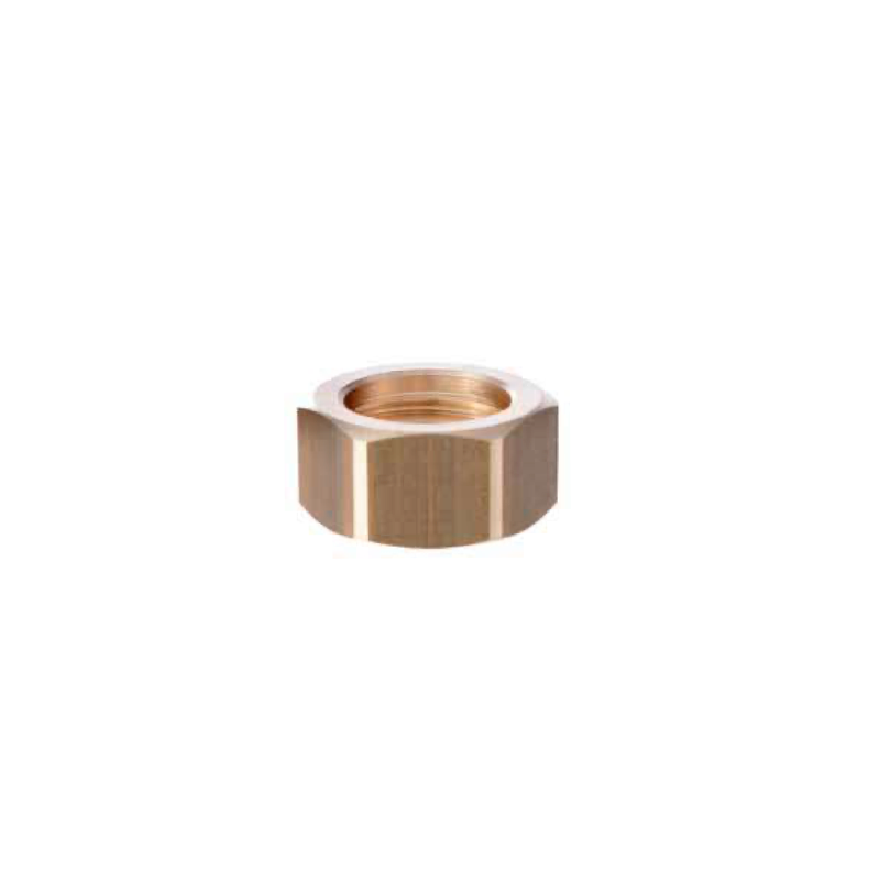 TUERCA HEXAGONAL 3/4" DE LATÓN