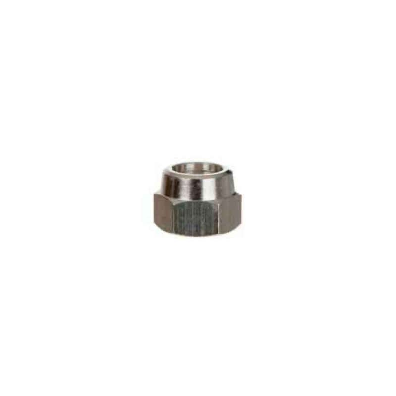 TUERCA NIQUELADA 3/8" DE LATÓN