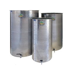 DEPÓSITOS SIEMPRELLENOS DE ACERO INOX. DE FONDO PLANO