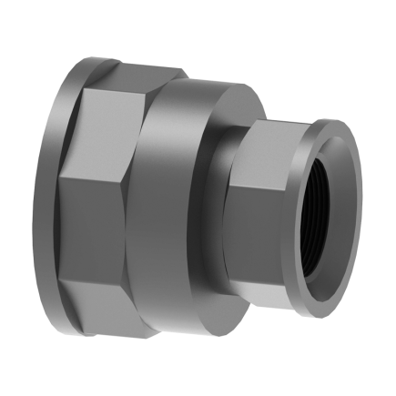 REDUCCION HEMBRA-HEMBRA PVC