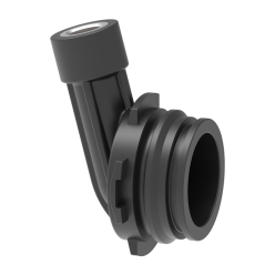 PORTAMANÓMETRO CONEXIÓN MACHO T5 1/4" PVC