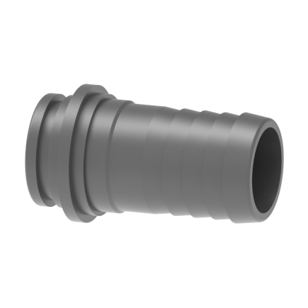 ESPIGA RECTA PARA TUERCA PVC