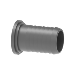 ESPIGA RECTA CON ASIENTO PLANO PARA TUERCA PVC