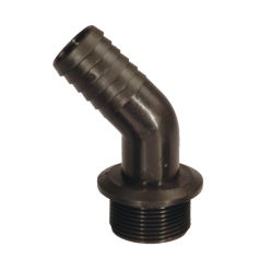 ESPIGA 45º ROSCA MACHO PVC