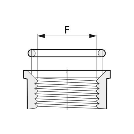 JUNTA TÓRICA PARA RACORES PVC