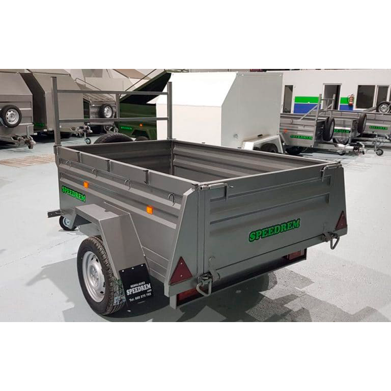 REMOLQUE BASCULANTE 1EJE RUEDA FUERA SPEEDREM