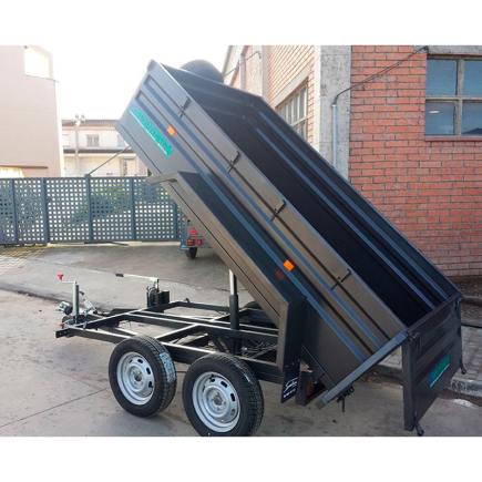 REMOLQUE BASCULANTE DOBLE EJE RUEDAS FUERA SPEEDREM