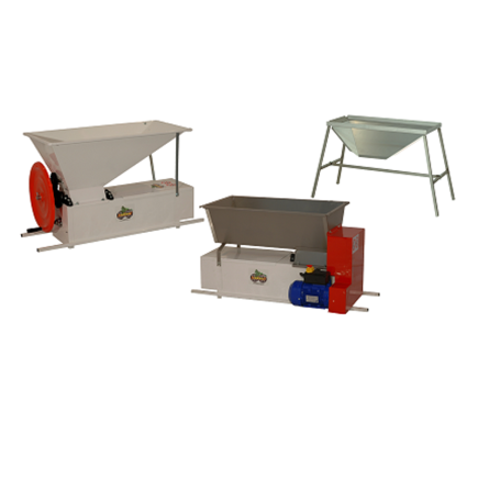 ESTRUJADORAS DESPALILLADORAS DE UVA