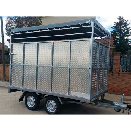 REMOLQUE GANADERO DE ALUMINIO SPEEDREM