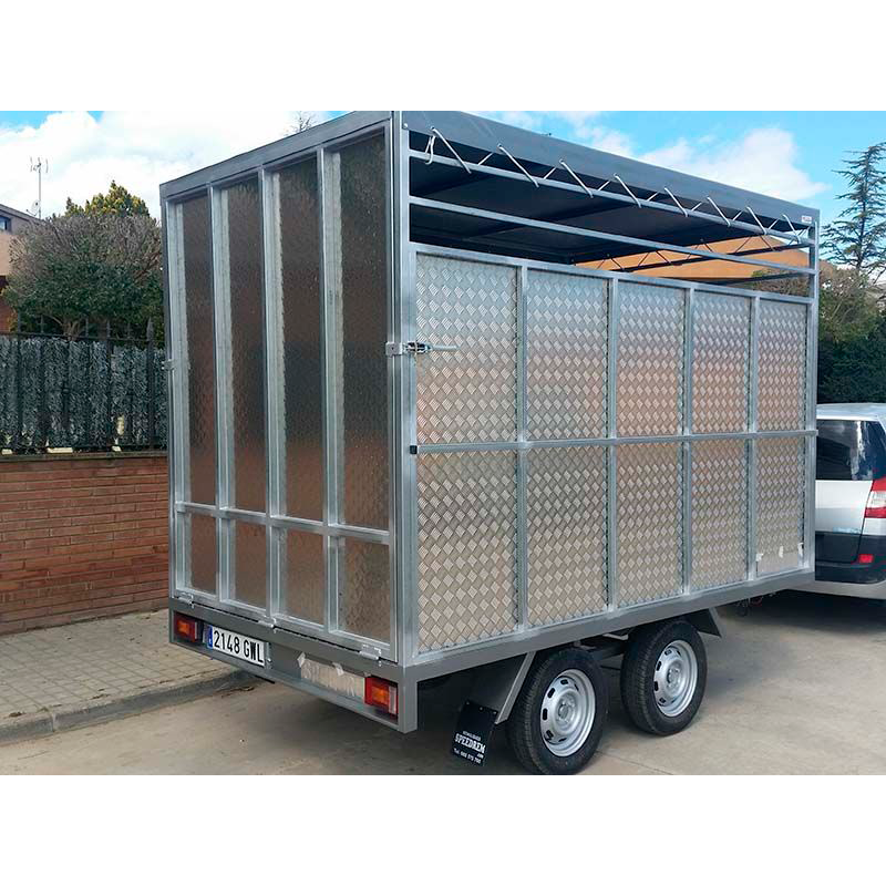 REMOLQUE GANADERO DE ALUMINIO SPEEDREM
