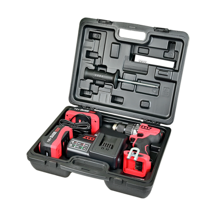 COFRE CON TALADRO DE BATERIA 5AH / 18V