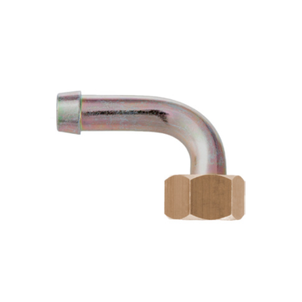 RACOR CURVO 3/4" COMPLETO (TUERCA + ESPIGA + JUNTA)