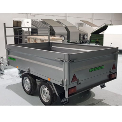 REMOLQUE CARGA DOBLE EJE RUEDAS POR DEBAJO SPEEDREM 2