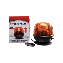 ROTATIVO GIRATORIO LED INALÁMBRICO RECARGABLE MAGNÉTICO +...