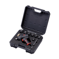 COFRE LLAVE DE IMPACTO CON VASOS METRICOS Y ACCESORIOS...