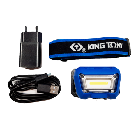 LAMPARA FRONTAL CON DETECTOR DE MOVIMIENTO COB 3W (280 LM)