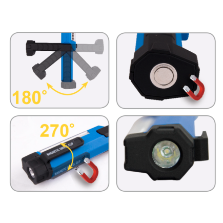 LAMPARA DE IMSPECCION 1,5W COB + 1 LED (145 LM)