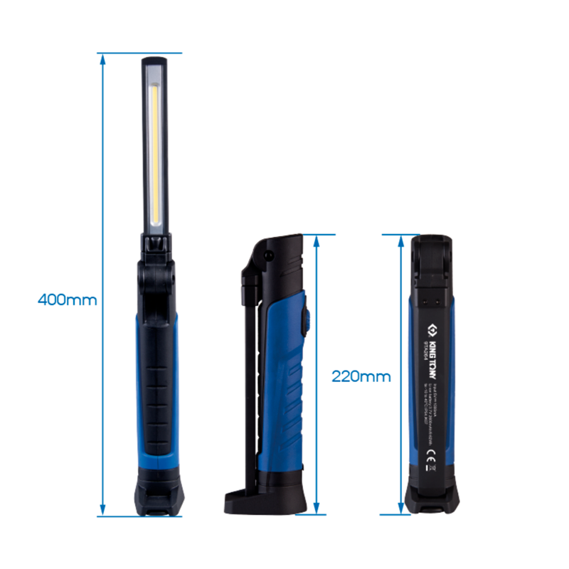 LAMPARA DE IMSPECCION SLIM PLEGABLE 7W COB + 3W...