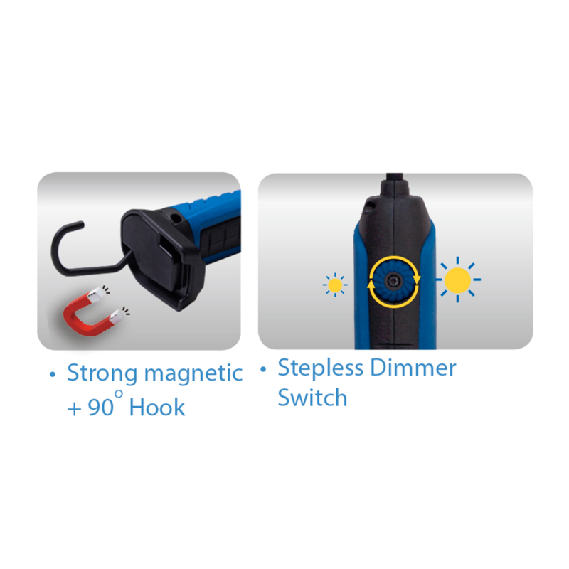 LAMPARA DE INSPECCION FLEXIBLE COB 5W + SMD 3W...