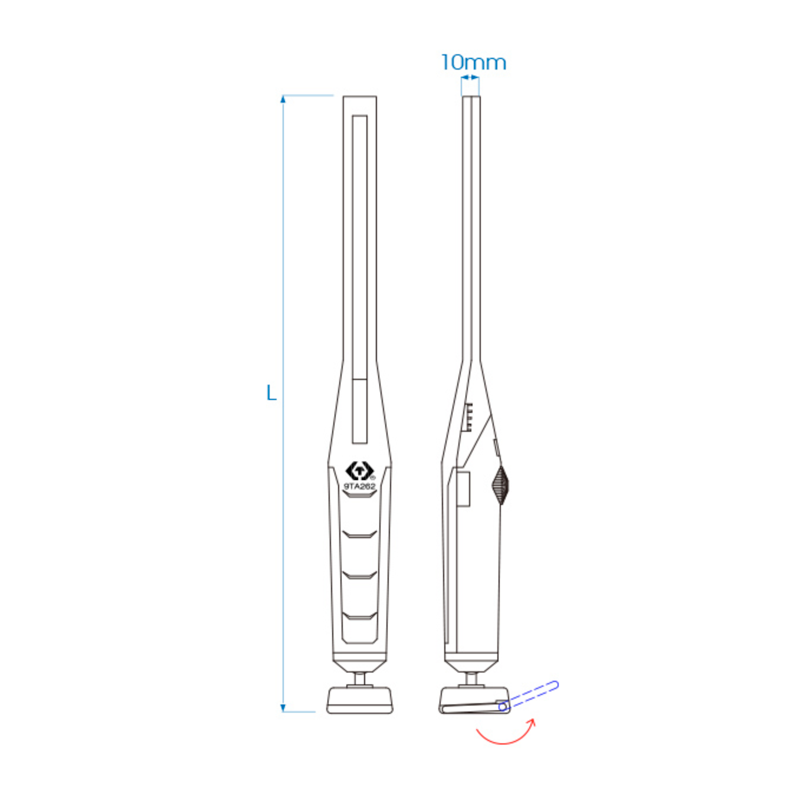 LAMPARA DE INSPECCION SLIM 7W COB + 3W SMD (600...