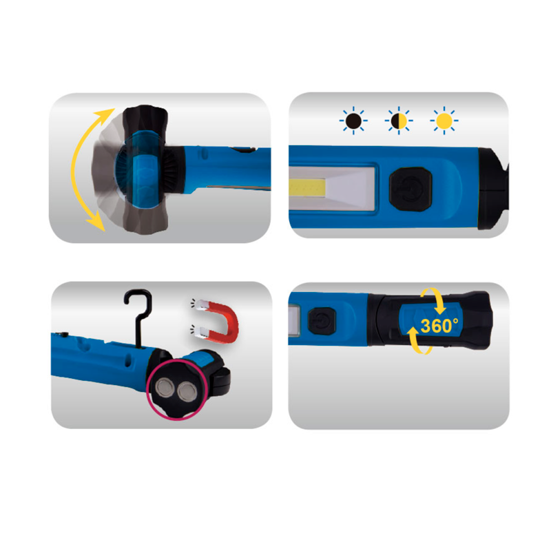 LAMPARA DE INSPECCION AJUSTABLE 10W COB LED...