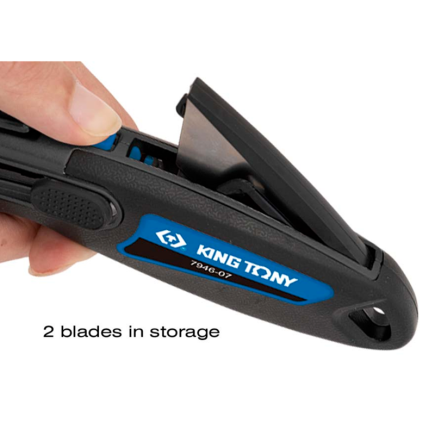 CUTER DE SEGURIDAD CON CUCHILLA AUTO-RETRACTIL